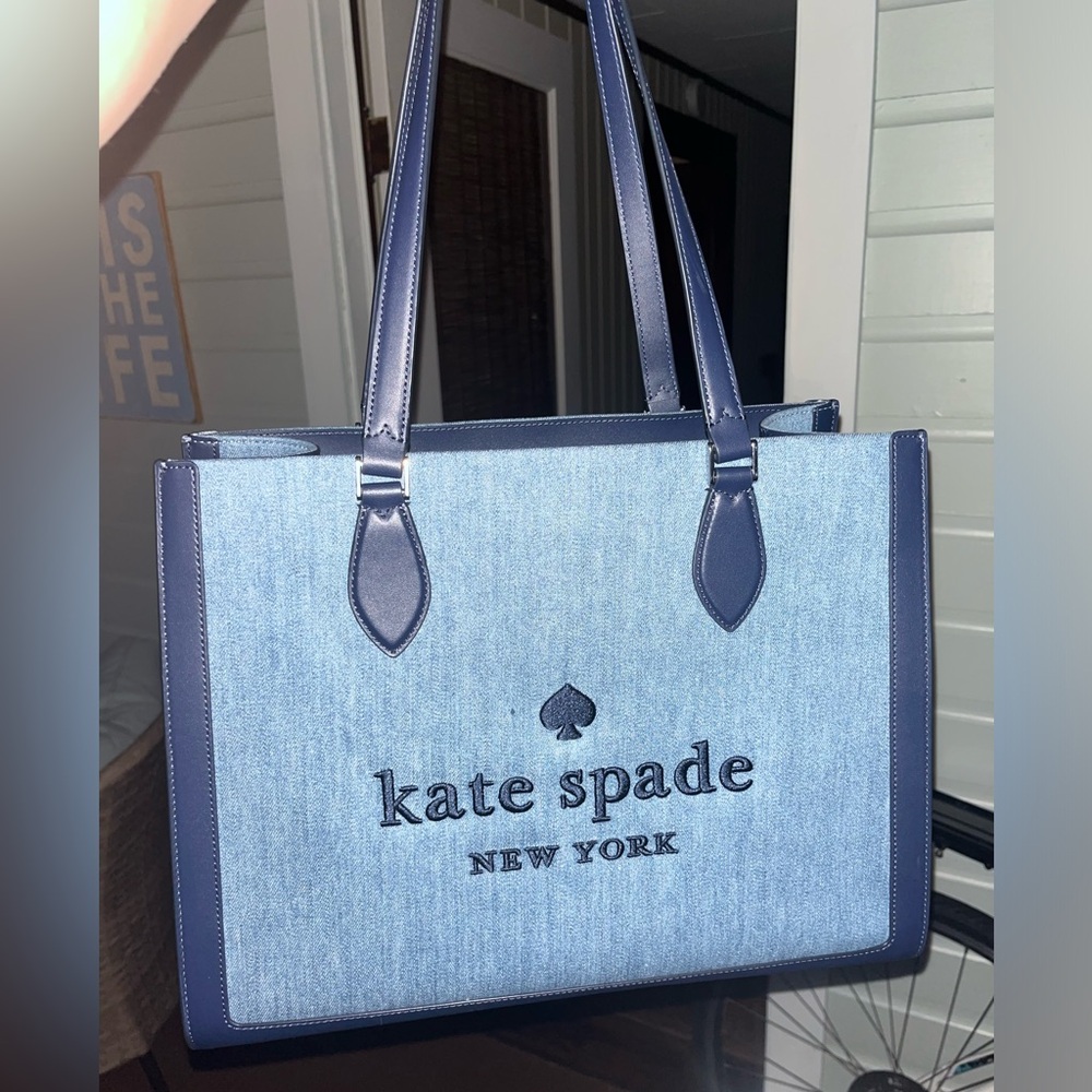 Kate Spade Ellie Denim Large Tote
